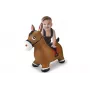Animais de brinquedo insufláveis Jamara animal saltitante cavalo castanho com bomba