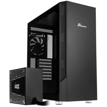 Caixa de computador Seasonic Arch Q503 Midi Tower preto