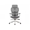 Cadeira de escritório gaming Onex | Ventra Premium malha | branco