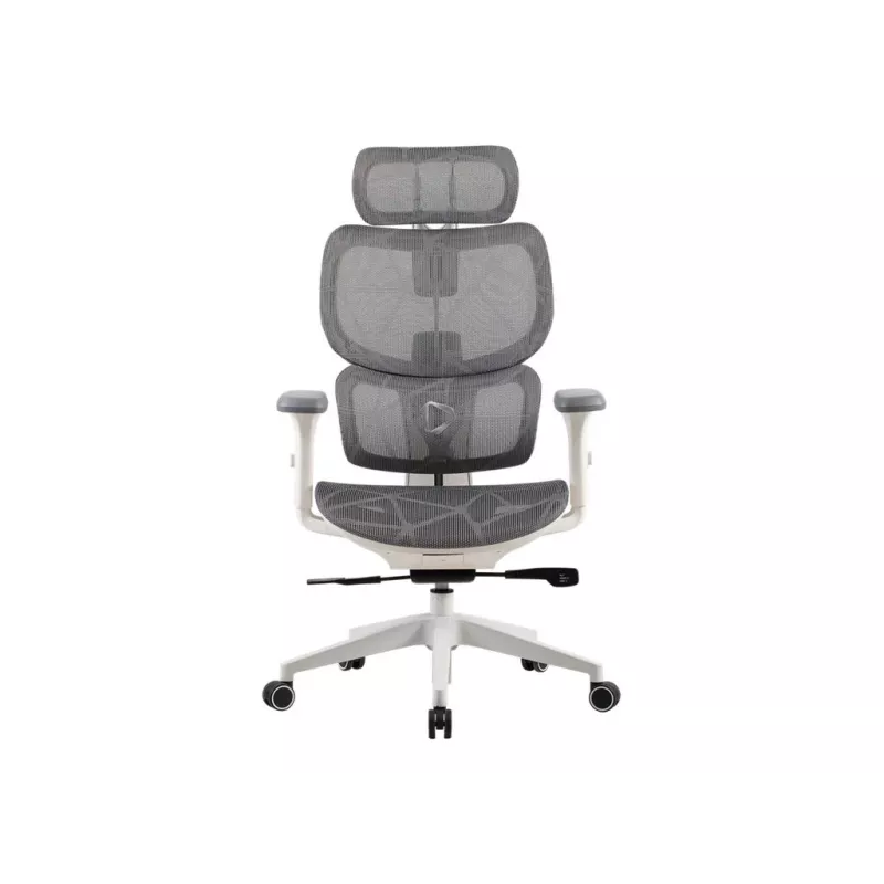 Cadeira de escritório gaming Onex | Ventra Premium malha | branco