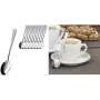 Colher de café Esmeyer Stockholm 11,5 cm aço inoxidável, prateado