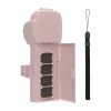 Capa de proteção com alça e correia de ombro Sunnylife para Osmo Pocket 3 (rosa)