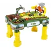 Mesa de areia e água KLEIN Theo Klein 3948 — mesa de brincar exterior, verde/amarelo, para crianças a partir de 1,5 anos