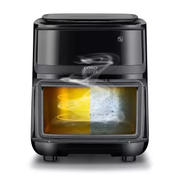 Fritadeira de ar quente Caso Steam and AirFry 700, 1700 W, 7 L, preto