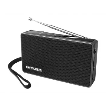 Muse | M-030R | rádio de bolso 2 bandas | preto