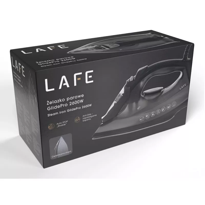 Lafe GlidePro 47582 ferro a vapor, 2600 W