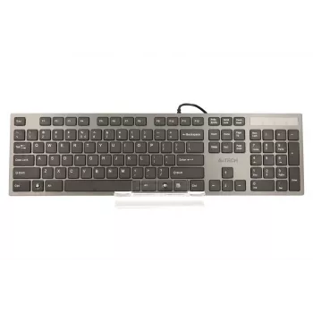 Teclado A4Tech KV-300H USB QWERTY preto, cinzento