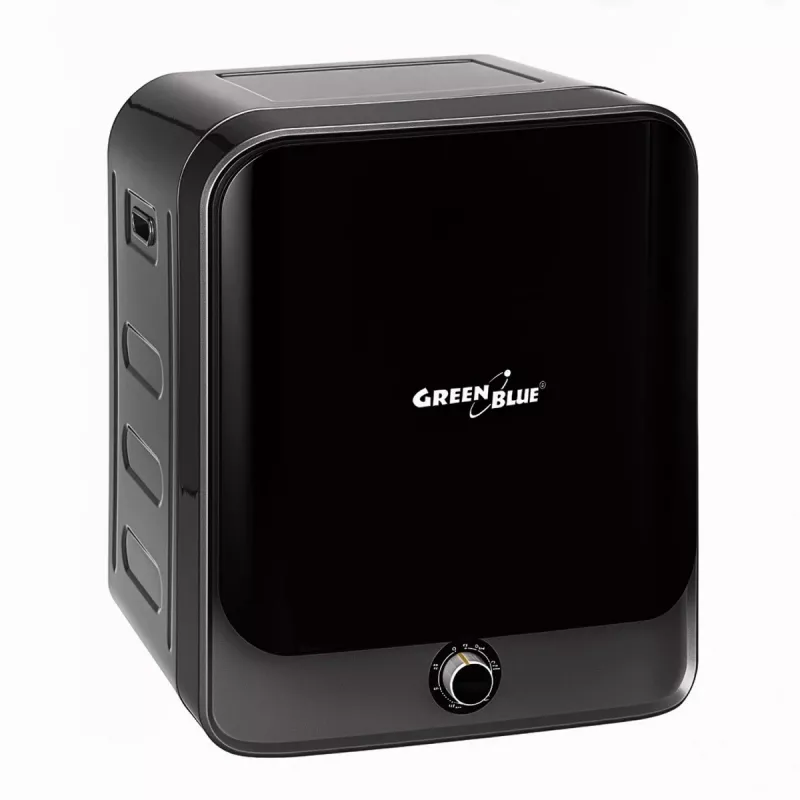 Máquina de secar roupa GreenBlue GB415, secador doméstico compacto, capacidade de 3 kg, 830 W, tambor 260×460 mm, cinzento