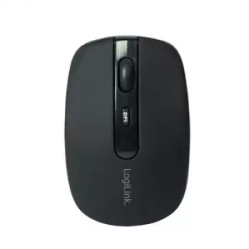 Rato LogiLink ID0078A Bluetooth ótico ambidestro