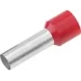 Cimco 187010 Terminal de fio 1 mm² parcialmente isolado vermelho 100 unidades (187010)