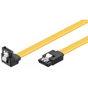 Cabo S-ATA para HDD Wentronic Goobay, 0,5 m - S-ATA Tipo L > Tipo L 90° (95020)