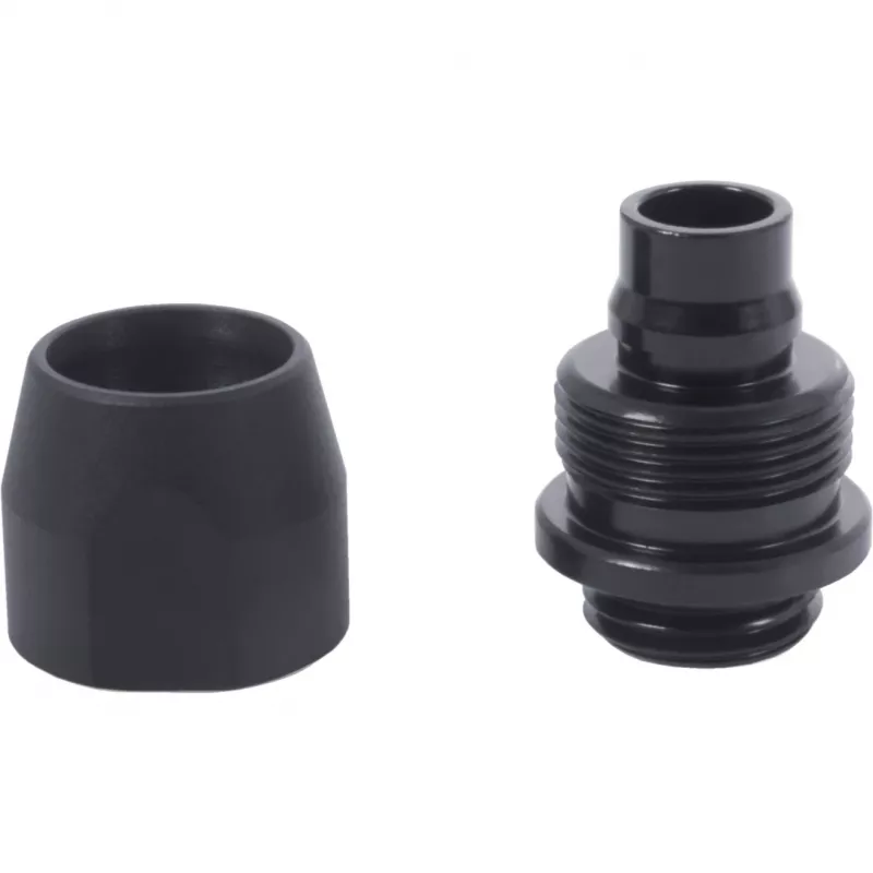 Conector Alphacool 17638 alumínio latão preto 1,8 cm 2,4 cm