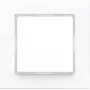 Placa de cobertura para interruptor de parede JUNG AC 581 WW branco, duroplasto, 84×84 mm