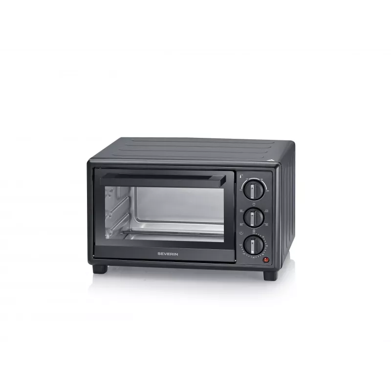 Forno elétrico de mesa SEVERIN TO 2079 — capacidade de 20 L, 1600 W, preto