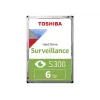 Disco rígido interno Toshiba S300 Surveillance 3,5 SATA 6GB/s – 6 TB, 5400 rpm