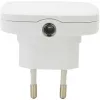 Luz noturna ANSMANN branca 220V-230V/50Hz/5 lúmenes/sensor (1600-0406)