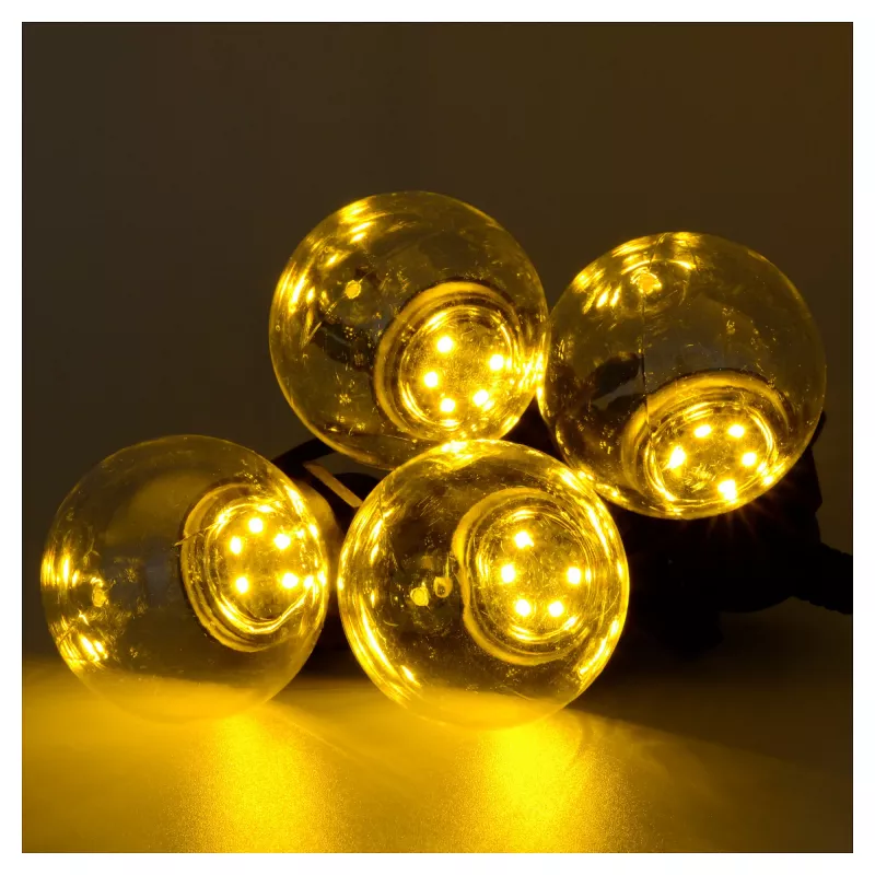 Fio de luzes RealPower 463627 10 m 24 lâmpadas LED