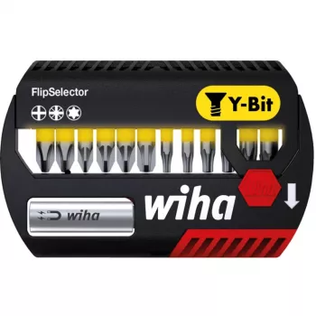 wiha Flip Selector Y PH PZ 6-Rund SB7947Y904 seletor de chaves de fendas de 6 posições