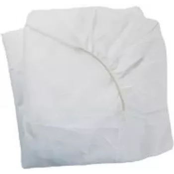 Proteção de colchão HYGOSTAR, não tecido de PP, branco, 5 unid.