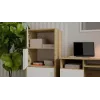 Cómoda ALMA carvalho artisan/branco