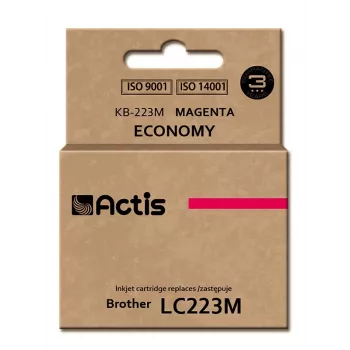 Actis KB-223M cartucho de tinta, substitui o Brother LC223M, magenta, 10 ml