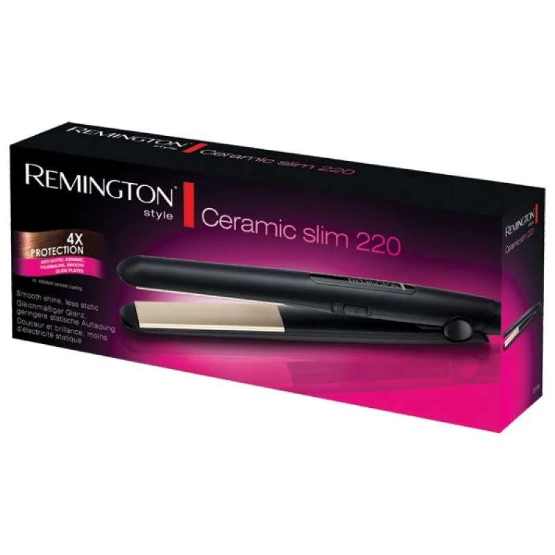 Remington S1510 Alisador de cabelo Alisador Warm Preto 40 W