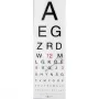 NeXtime Relógio 3067 Eyesight, 75x25,4 cm, relógio de parede, branco/preto