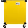 Carrinho de ferramentas Stanley STST74305-1 com 5 gavetas, amarelo/preto, 3 gavetas rasas + 2 gavetas fundas