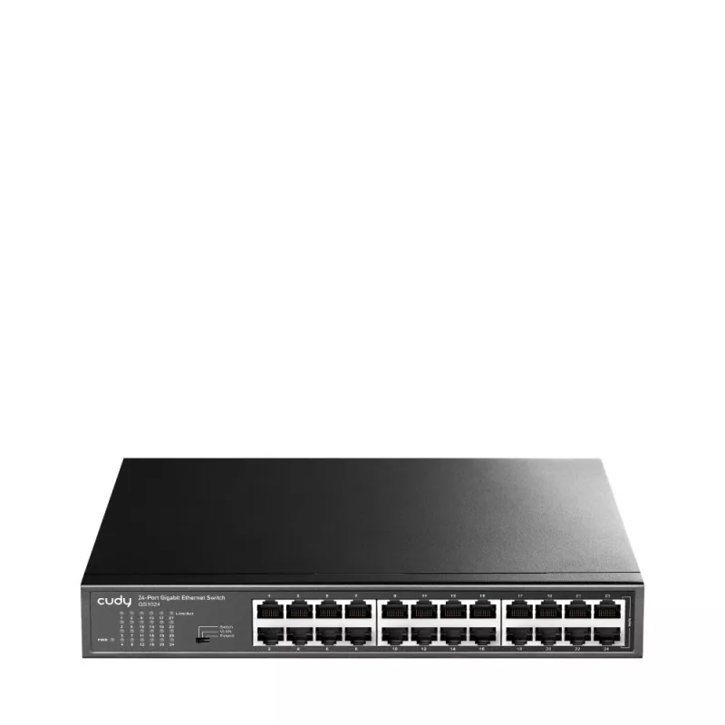 Switch de rede Cudy GS1024 Gigabit Ethernet (10/100/1000) Preto