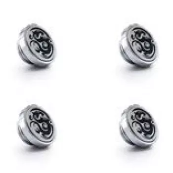 BitsPower tampões roscados G1/4 pack de 4 — BitsPower BPM-C06-4P, prateado polido