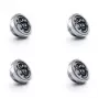 BitsPower tampões roscados G1/4 pack de 4 — BitsPower BPM-C06-4P, prateado polido