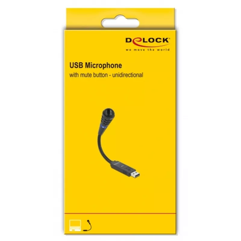 Microfone para portátil DeLOCK 66499