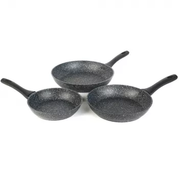 Conjunto de frigideiras Salter BW11459BRMFOB 3 peças frigideiras antiaderentes 20/24/28 cm