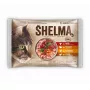 Alimento húmido para gatos SHELMA multipack 4×85 g – alimento completo para gatos adultos, frango, peru, vaca, pato, sem cereais
