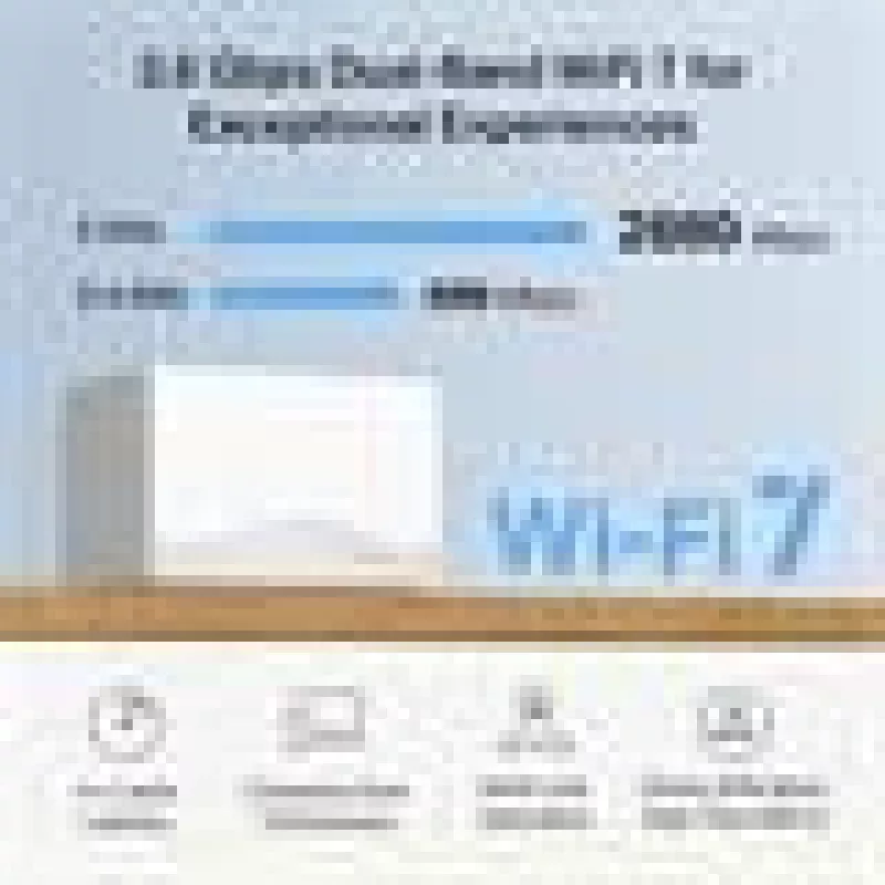 Sistema Mesh Wi-Fi TP-LINK Mercusys Halo H25BE (Wi-Fi 7, dual-band 2,4/5 GHz, 2880 Mbps) pack de 2, 3 antenas internas, branco