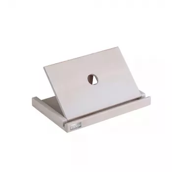 Suporte para tablet artelegno 46/W madeira de faia de altura ajustável para tablets e e-readers