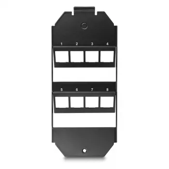 Conjunto de montagem DeLOCK 88062 preto metal