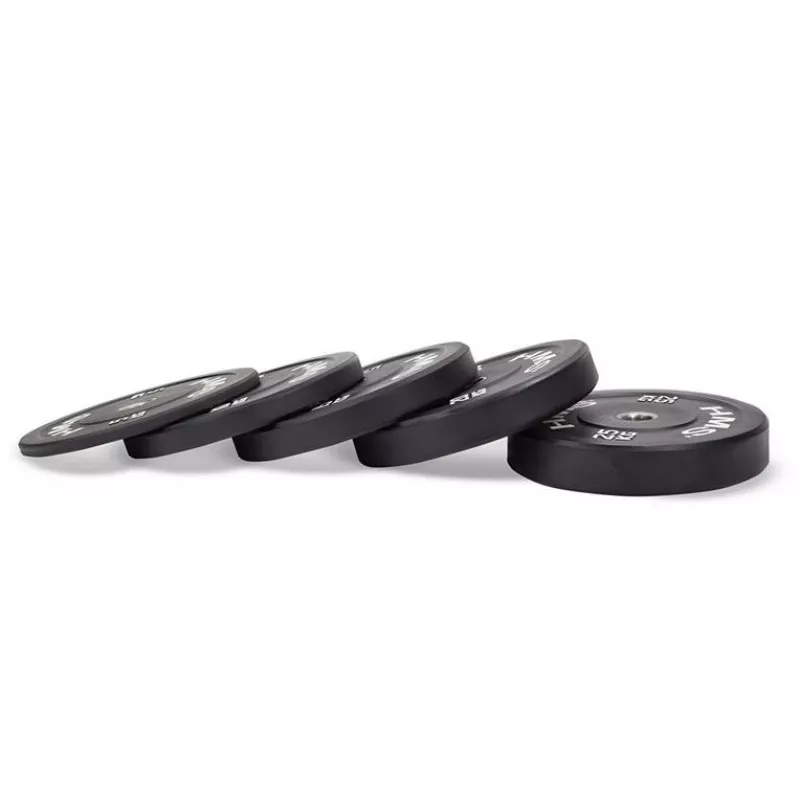 Disco de peso olímpico com revestimento de borracha HMS Fitness BBR15 1 unid.