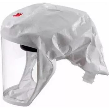 3M Versaflo S-133 capuz leve descartável, EN 166 TH3, tamanho L, branco, 7000000142