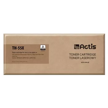 Toner Actis TH-55X (substituto para HP 55X CE255X, Canon CRG-724H; Standard; 12500 páginas; preto)