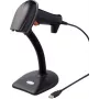 Leitor de códigos de barras 2D Renkforce com fios 1D, 2D Laser Preto leitor de mão USB (RF-3376032)
