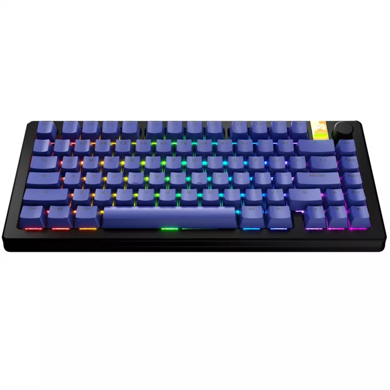 Conjunto de keycaps GLORIOUS GPBT Basics Mana Blue – PBT, layout ANSI