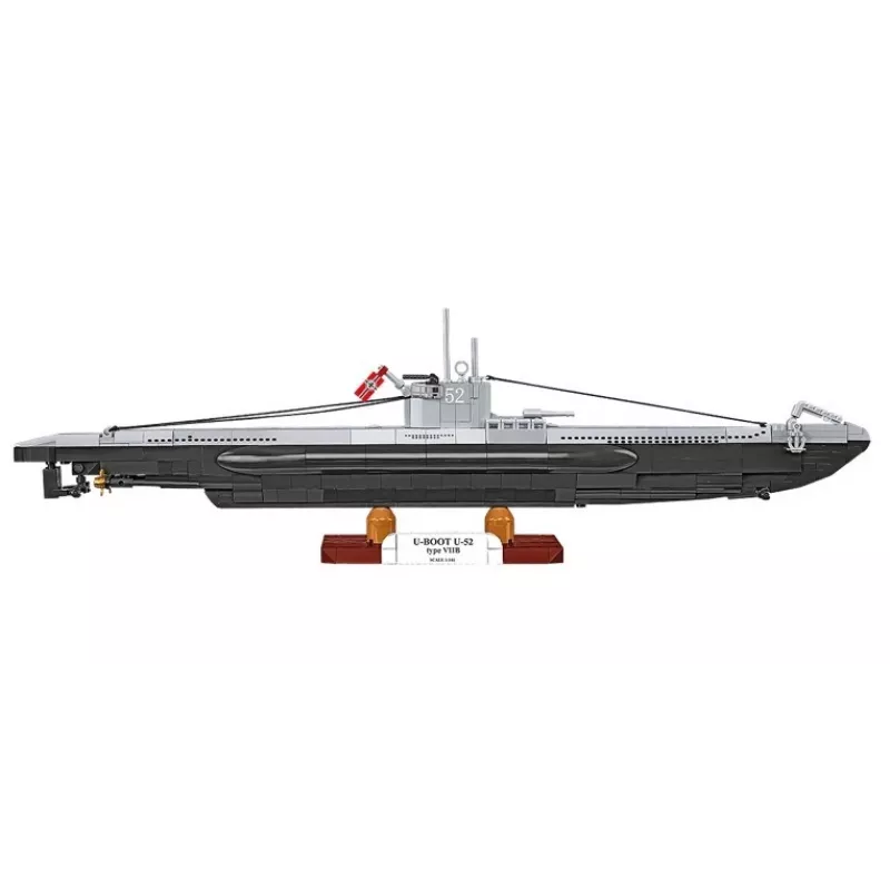 Conjunto de construção Cobi Submarino U-52 – conjunto de modelo de 474 peças