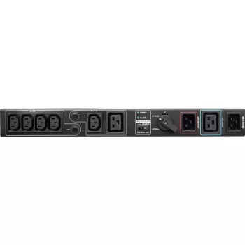 Bluewalker PowerWalker MBS - comutador de desvio (rack - montável em rack) - AC 208/220/230/240 V - tomadas de saída: 6 - 48,3 cm (19) - preto (UPS2005)