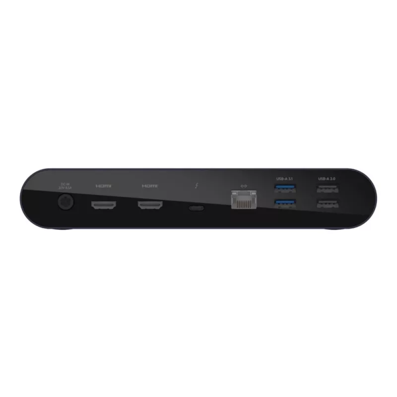 Docking station Belkin Thunderbolt 4 Dock Pro com fios preto 90W Power Delivery