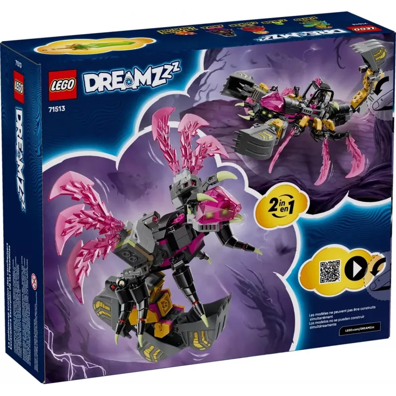 LEGO DREAMZZZ 71513 Escavadora escorpião pesadelo