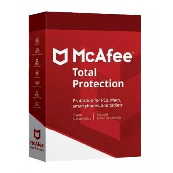 McAfee Total Protection - 1 dispositivo / 1 ano, Global