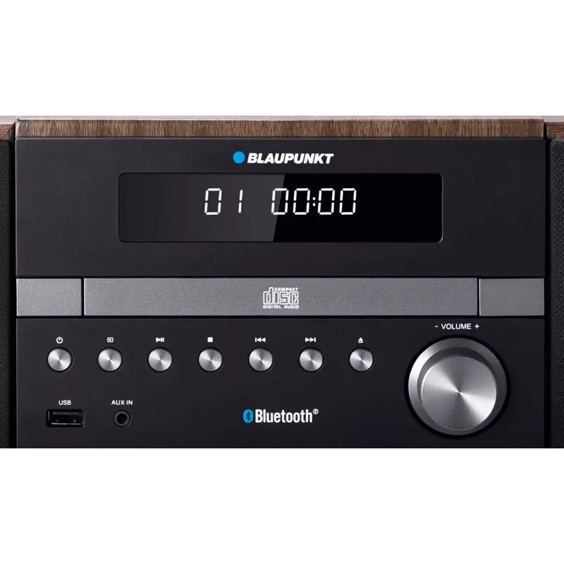 Micro-sistema Bluetooth RDS/ID3-Tag CD/MP3/USB/AUX/ClockAlarm