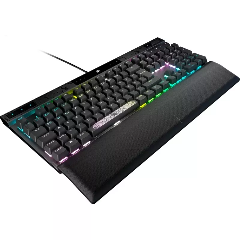 Teclado gaming Corsair K70 MAX USB alemão preto