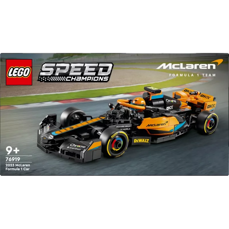 LEGO Speed Champions carro de Fórmula 1 McLaren 2023 modelo 76919 conjunto